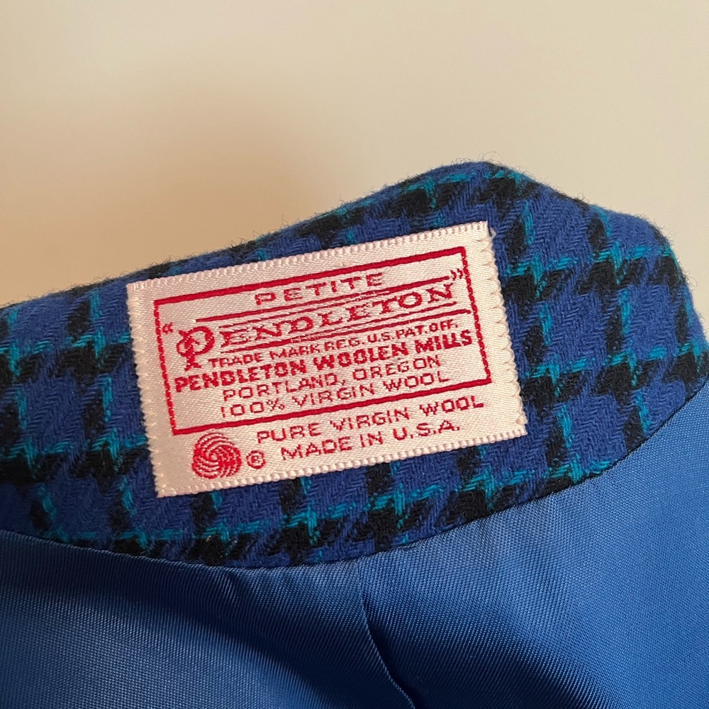 Pendleton - Gorgeous Petite Pendleton Wool Blazer… - image 2